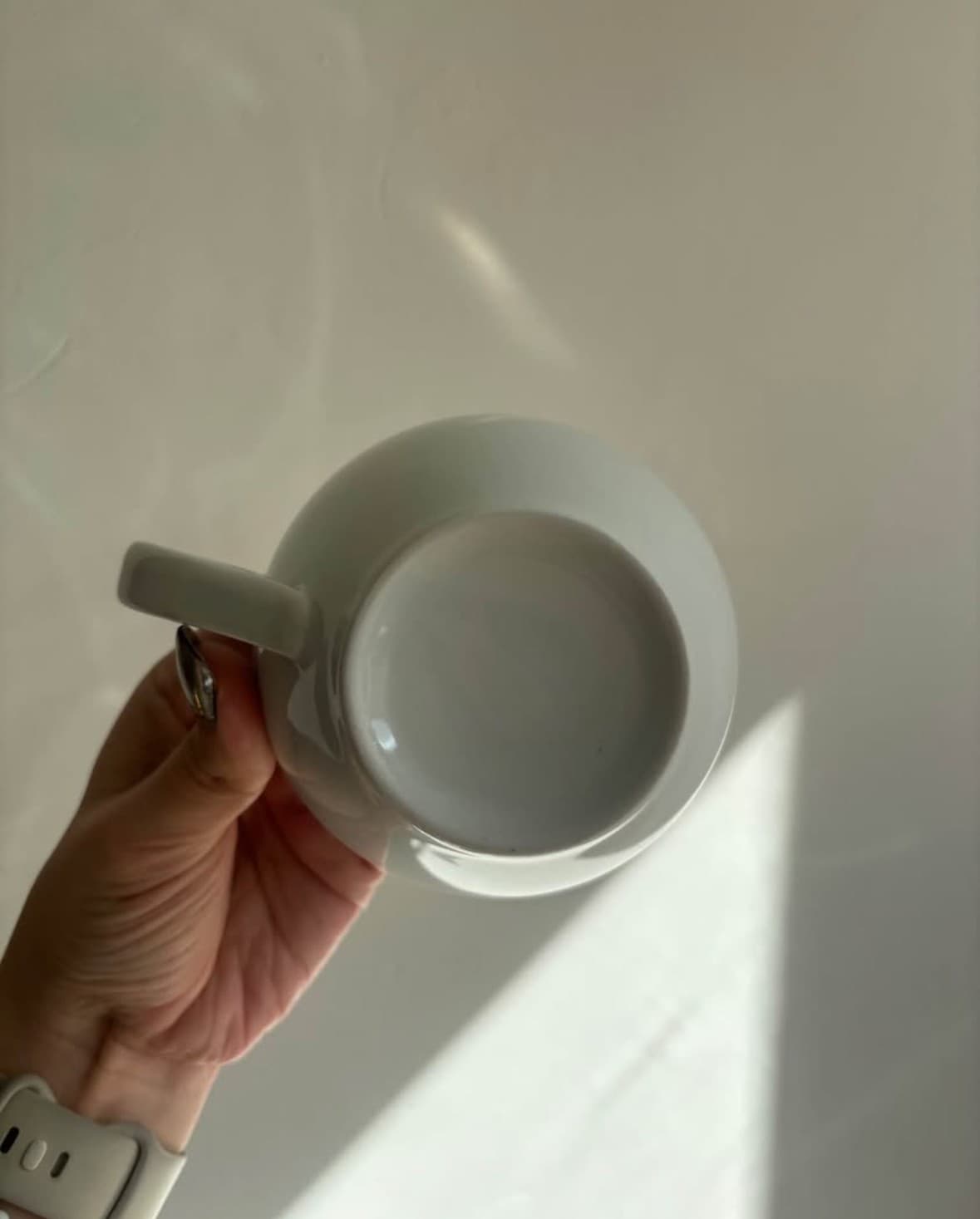 VÄRDERA KOFFIETAS X6 koffiekop en schotel, wit, 20 cl